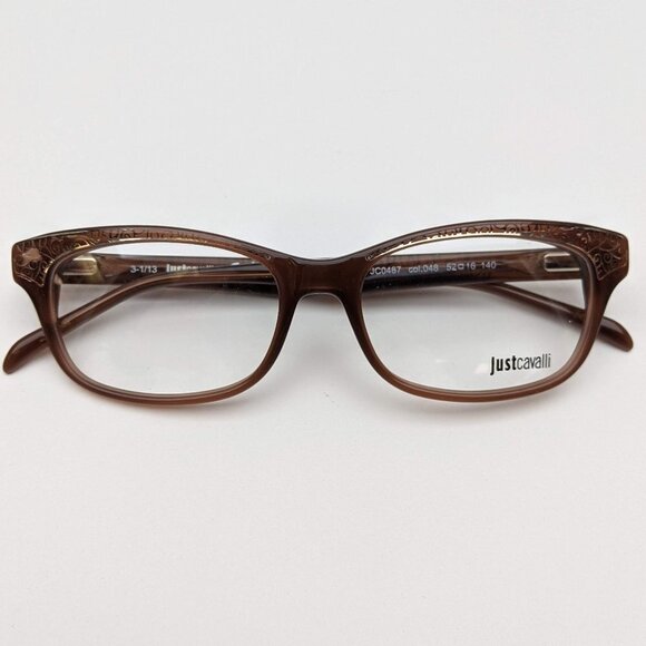 🕶️Just Cavalli JC0467 048 Eyeglasses 52/16 140 /KAA635🕶️​ - Picture 1 of 7